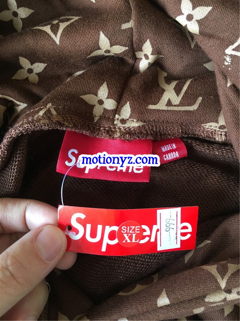 Supreme Brown Coffee Hoodie